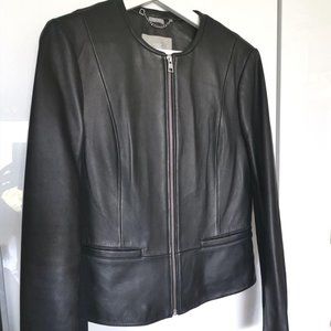 Used once Soia & Kyo Lambskin leather jacket M